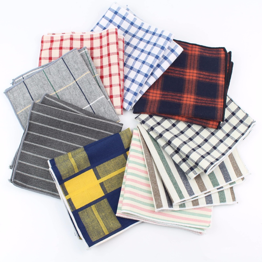 Handkerchief Cotton Men - النساء القطن مناديل المنسوجة الملونة الطباعة