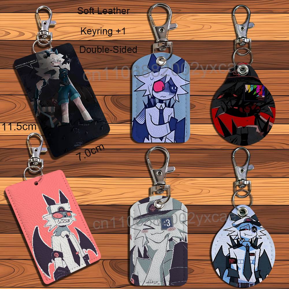Lanyard Badge Holder - حامل بطاقات وشارة من الجلد من