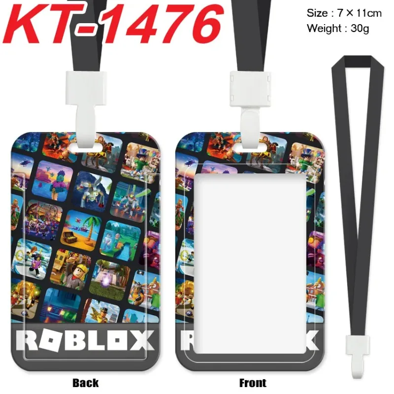 Lanyard Badge Holder - حامل بطاقات روبلوكس بتصميم كاواي مع