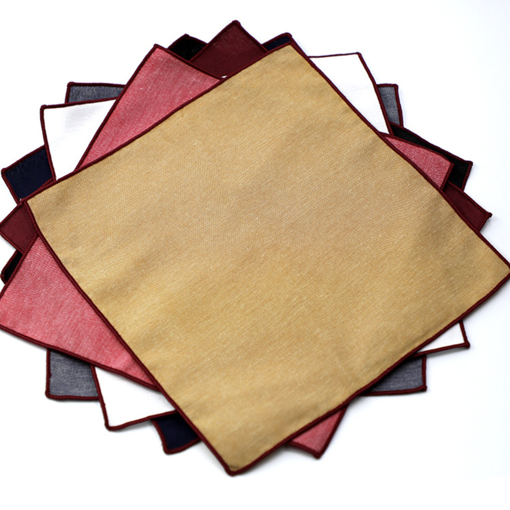 منديل لمضيف العريس ، منديل لحف - مراجعة Handkerchief Cotton Men وسعره