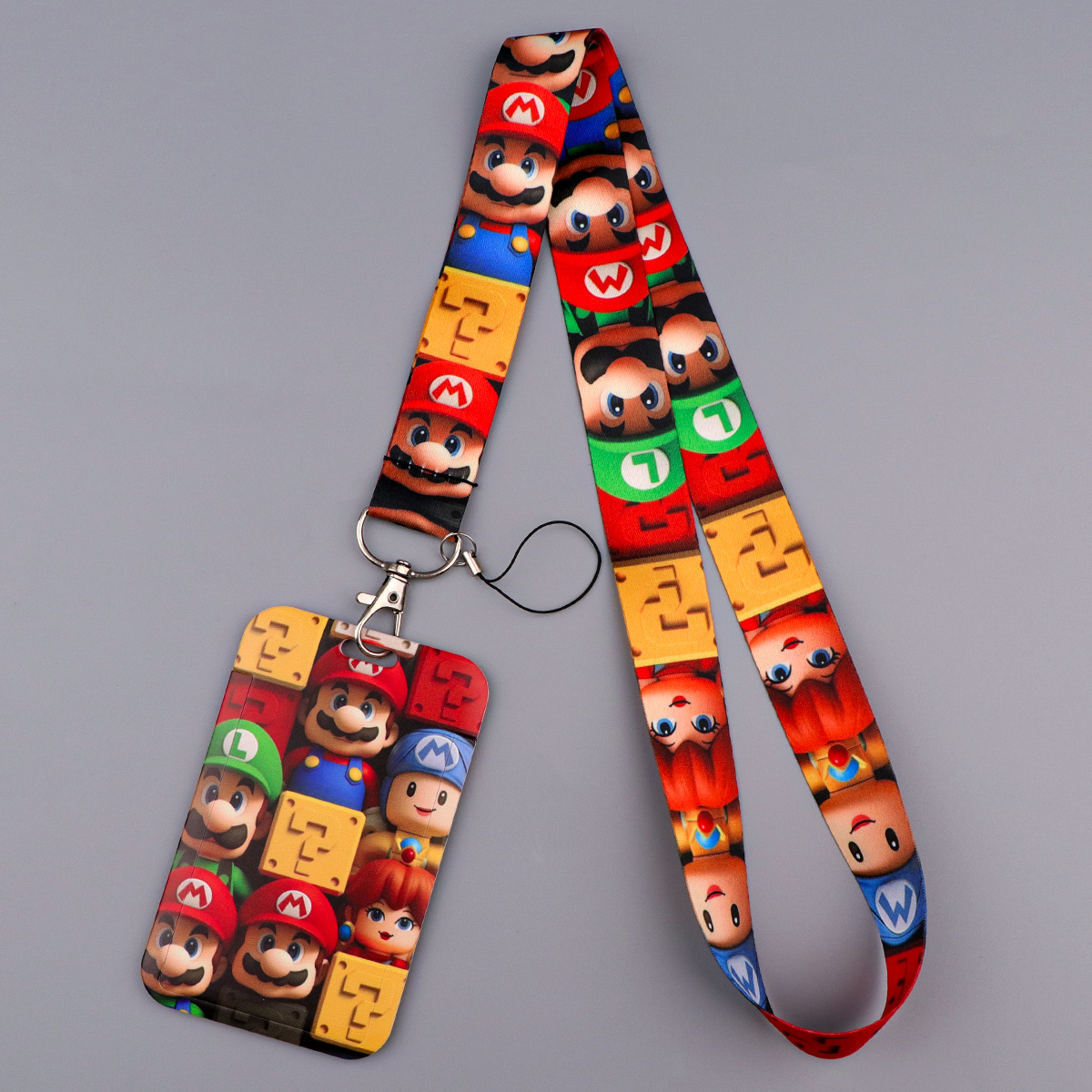 حزام رقبة مطبوع بشخصيات الألعا - مراجعة Lanyard Badge Holder وسعره
