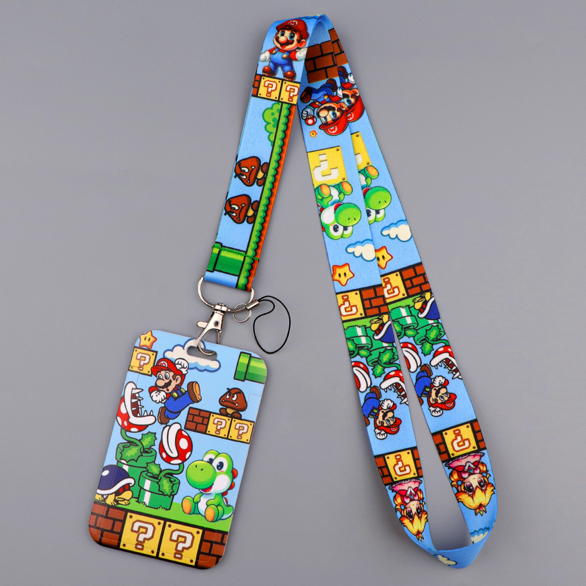 حزام رقبة مطبوع بشخصيات الألعا - مراجعة Lanyard Badge Holder وسعره