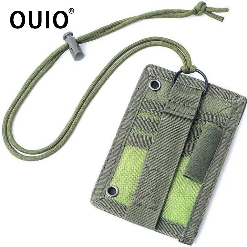 حامل بطاقة هوية تكتيكي من OUIO - مراجعة Lanyard Badge Holder وسعره