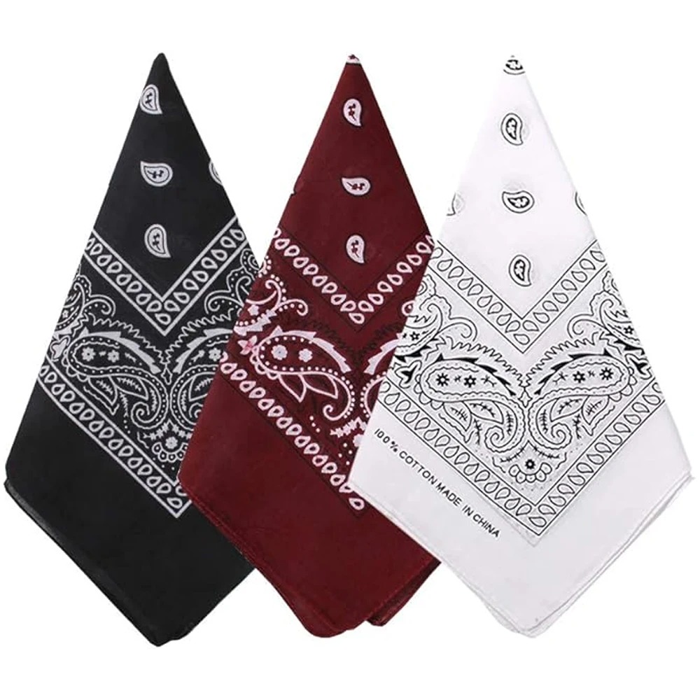 باندانا للجنسين للرجال والنساء - مراجعة Handkerchief Cotton Men وسعره