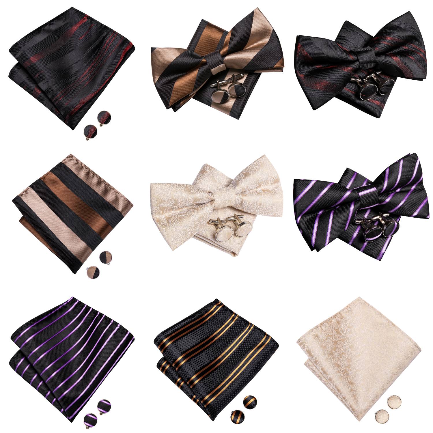 رجل ربطة القوس فيونكة المنديل  - مراجعة Bow Tie Pre Tied وسعره