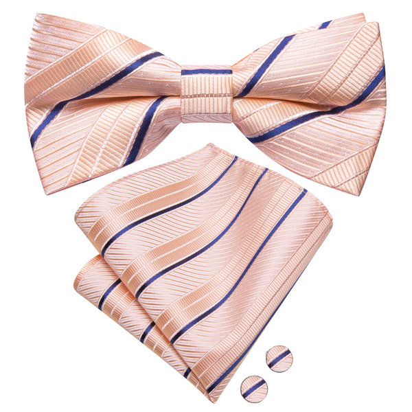 رجل ربطة القوس فيونكة المنديل  - مراجعة Bow Tie Pre Tied وسعره
