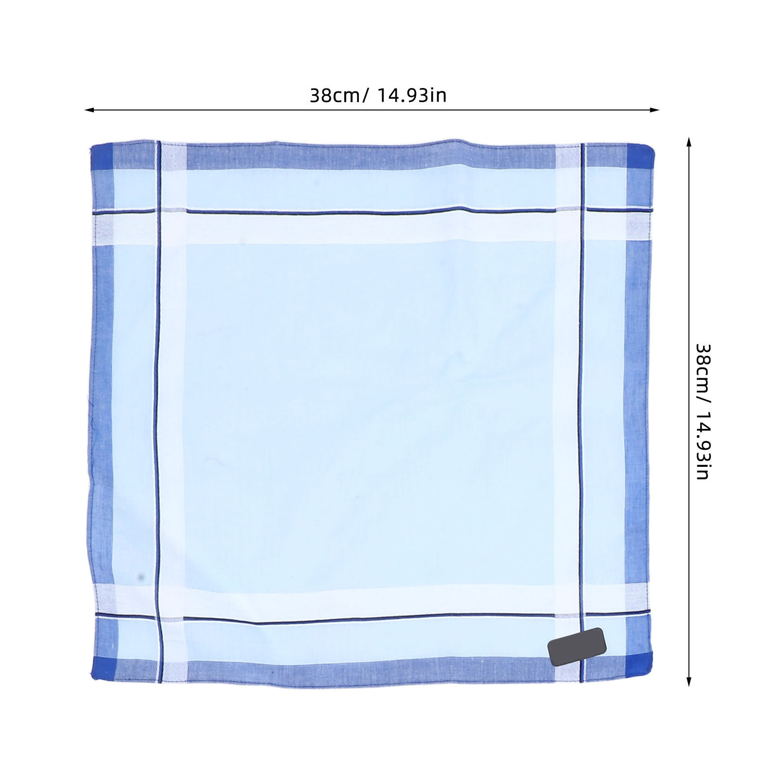 12 قطعة مناديل رجالية قطنية نا - مراجعة Handkerchief Cotton Men وسعره