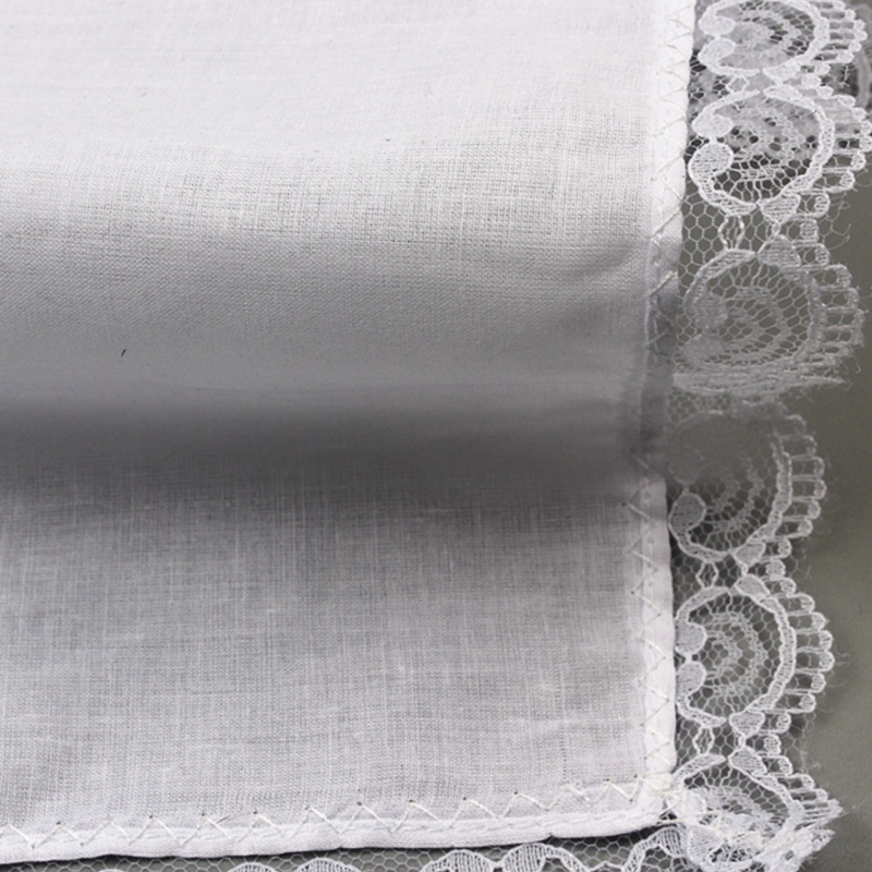D0UB منديل أبيض خفيف الوزن مصن - مراجعة Handkerchief Cotton Men وسعره