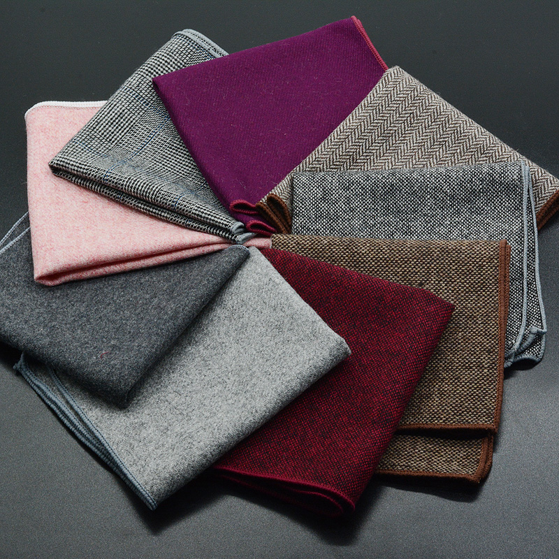 الكلاسيكية الصوف جيب ساحة 25 س - مراجعة Pocket Square Set وسعره