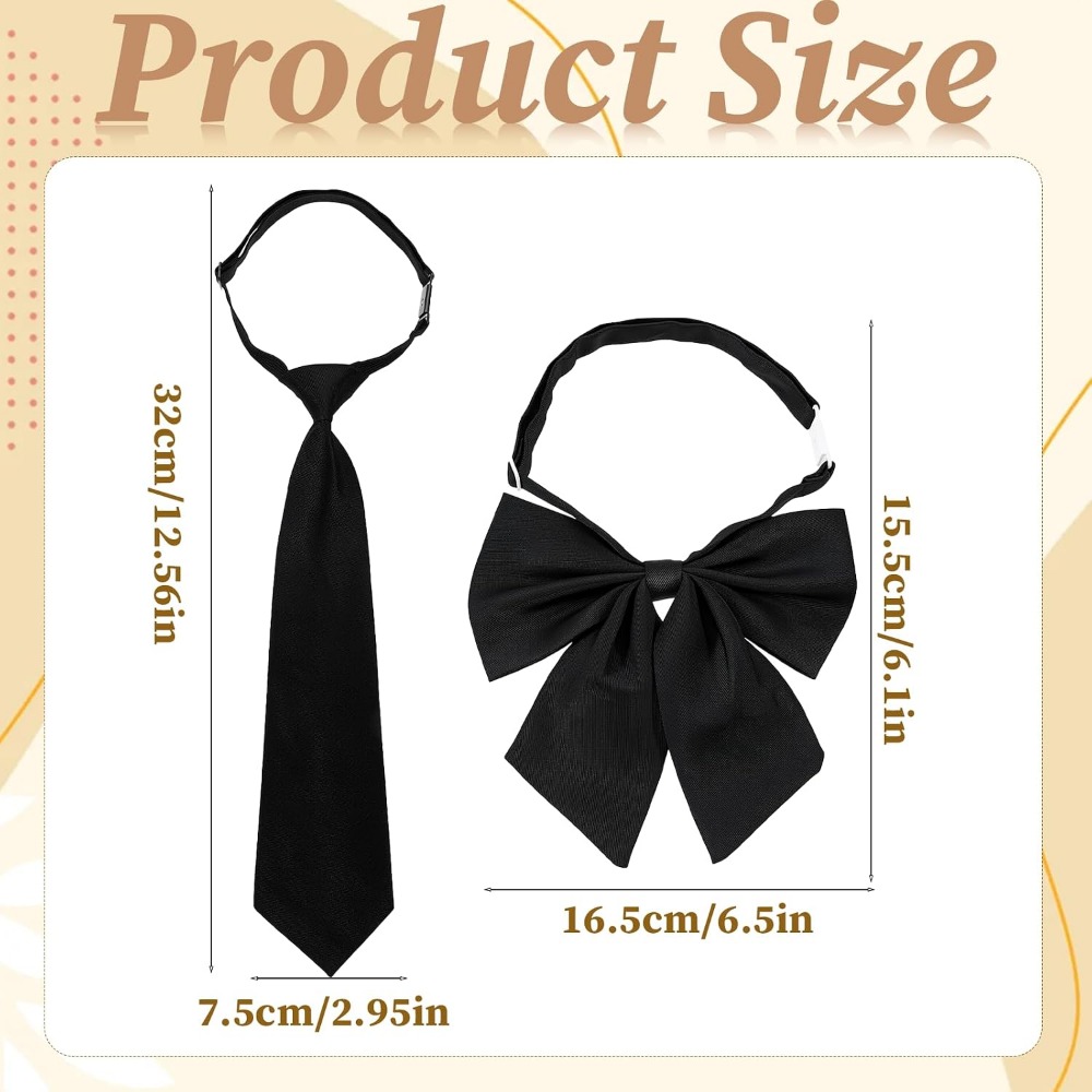 ربطات عنق سوداء للنساء، كبيرة  - مراجعة Bow Tie Pre Tied وسعره