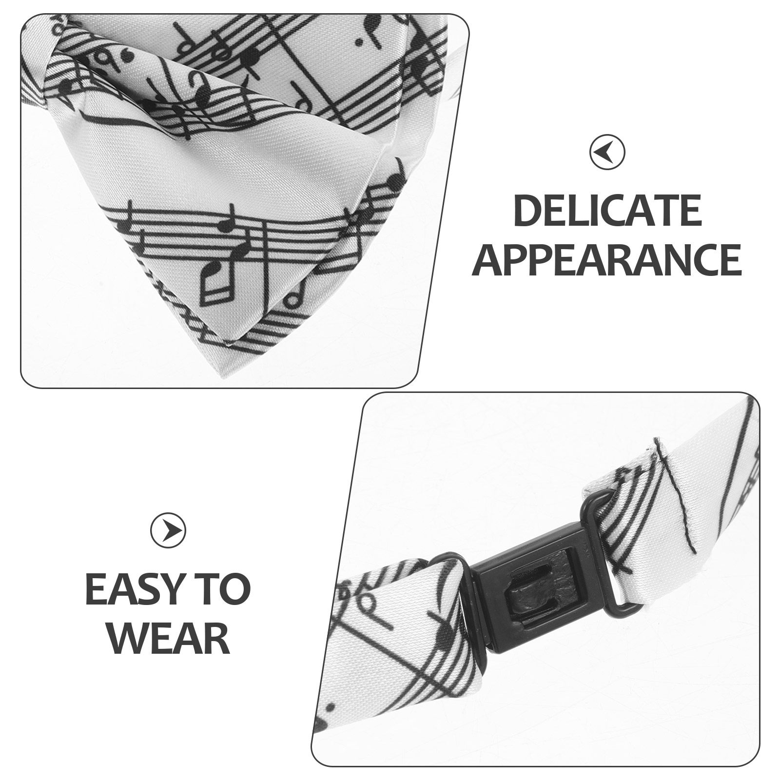 3 قطع من ربطات العنق المربوطة  - مراجعة Bow Tie Pre Tied وسعره