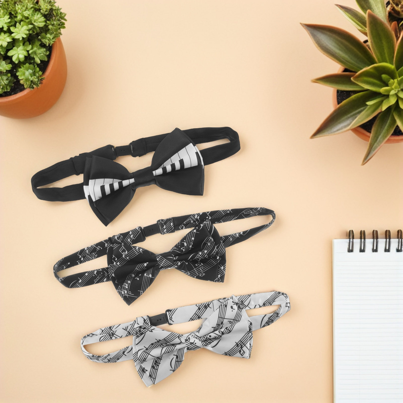 3 قطع من ربطات العنق المربوطة  - مراجعة Bow Tie Pre Tied وسعره