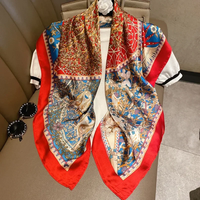 وشاح حريري فاخر 90% مطبوع بخطو - مراجعة Silk Tie Striped وسعره