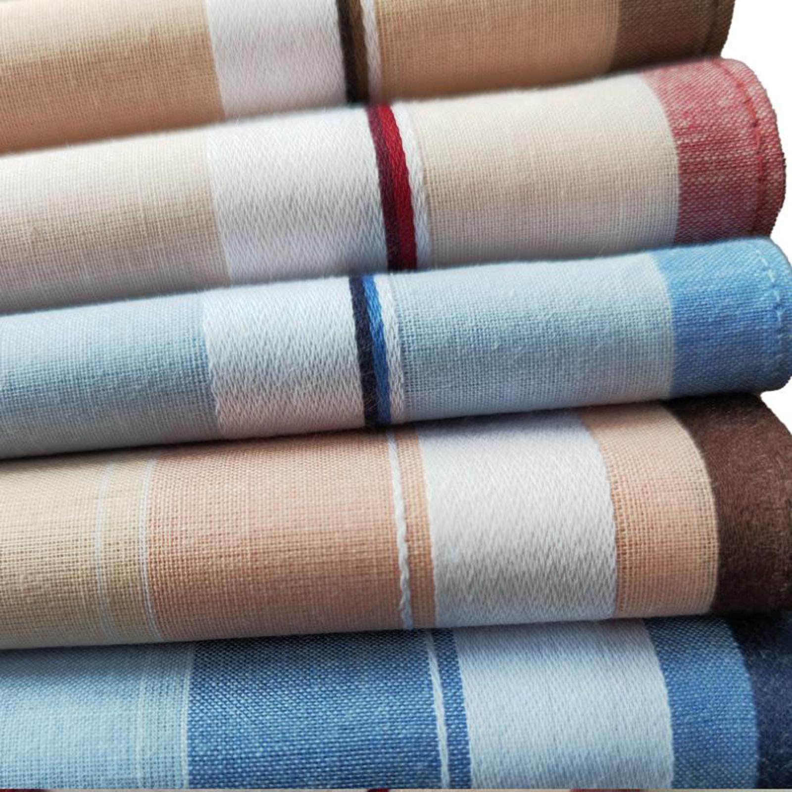 6 قطع مناديل جيب قطنية للرجال  - مراجعة Handkerchief Cotton Men وسعره