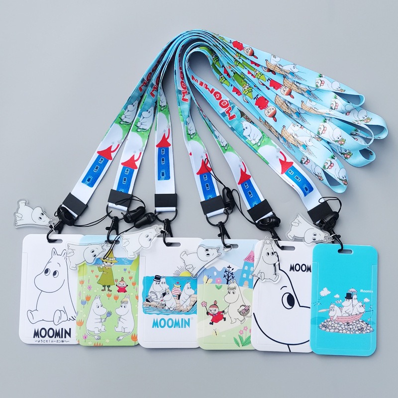 حامل بطاقات صلب بتصميم كرتوني  - مراجعة Lanyard Badge Holder وسعره