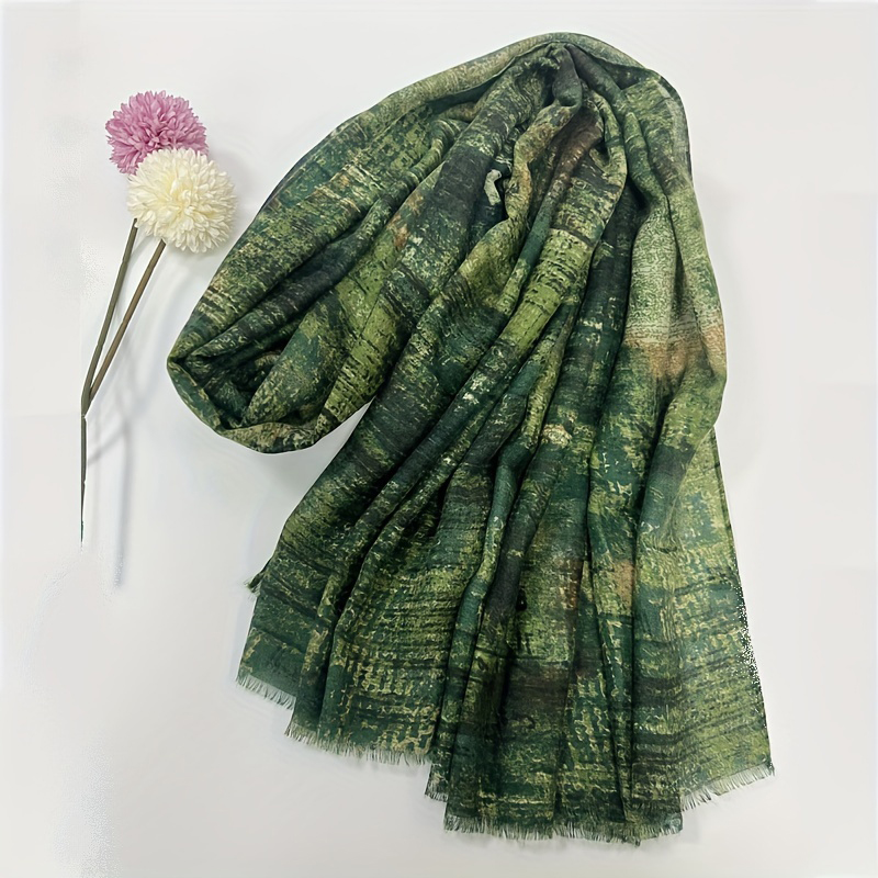 شال قطني عتيق للسيدات ، بشمينا - مراجعة Pashmina Wrap Large وسعره