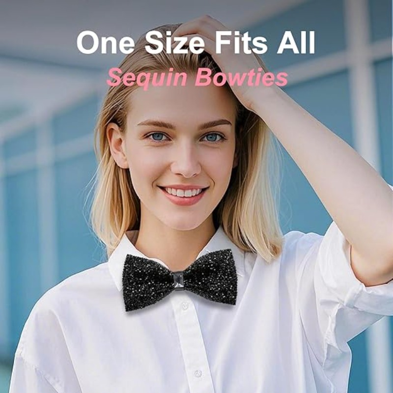 ربطات عنق أنيقة مرصعة بالأحجار - مراجعة Bow Tie Pre Tied وسعره