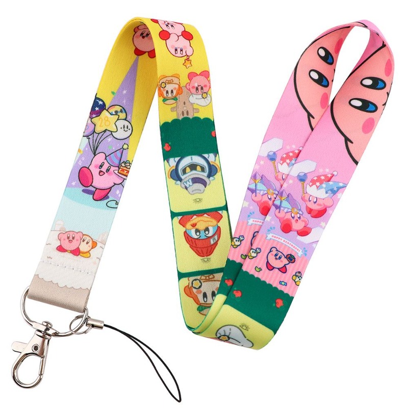 حبل تعليق كيربي لطيف وعصري بطب - مراجعة Lanyard Badge Holder وسعره