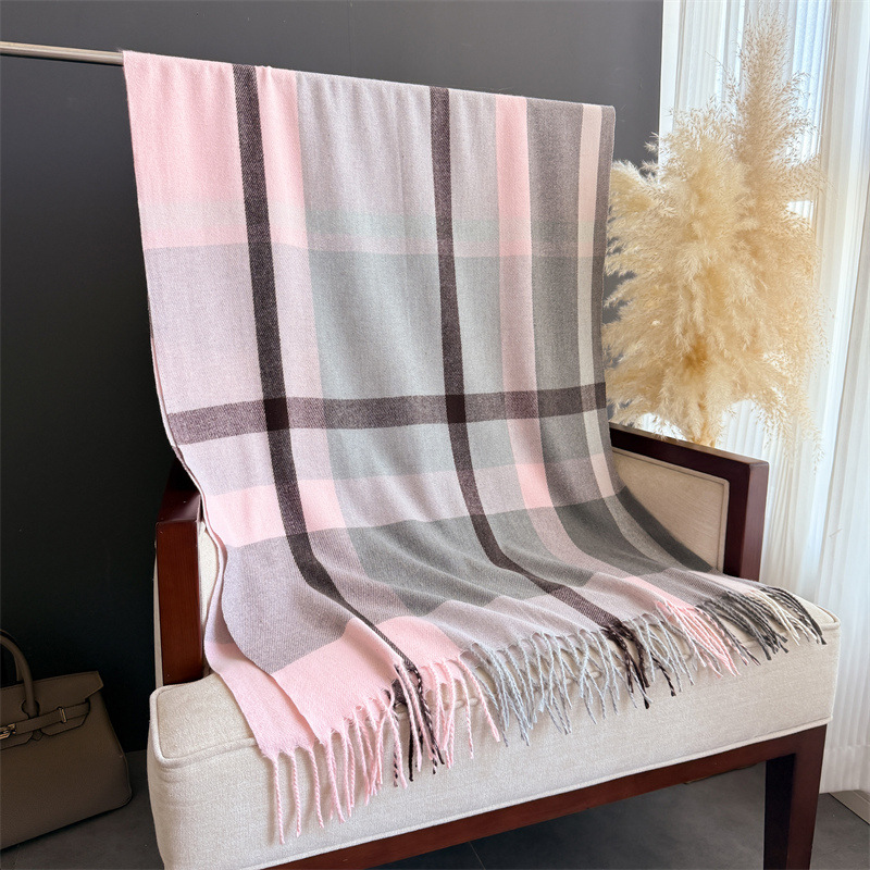وشاح نسائي من الكشمير الصناعي  - مراجعة Pashmina Wrap Large وسعره